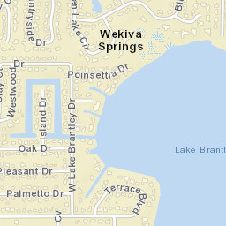 Wekiva Springs Florida Street Map