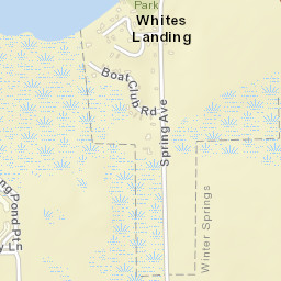Whites Landing Florida Street Map