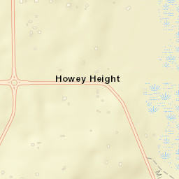 Howey Height Florida Street Map