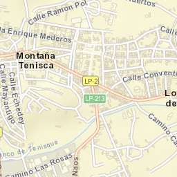 Los Llanos de Aridane Street Map