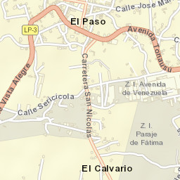 El Paso Street Map