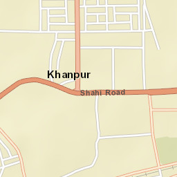 Khanpur Street Map