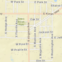 Center Hill Florida Street Map