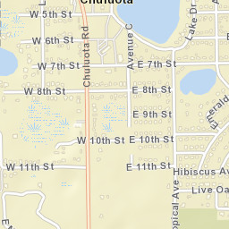 Chuluota Florida Street Map