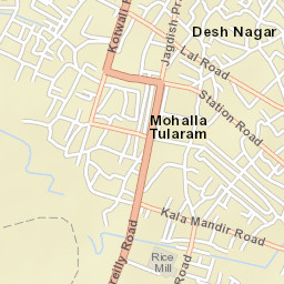 Pilibhit Street Map