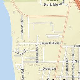 Paradise Heights Florida Street Map