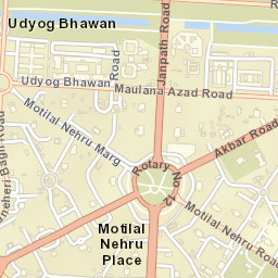 National Museum, New Delhi, India Street Map