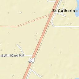 Saint Catherine Florida Street Map