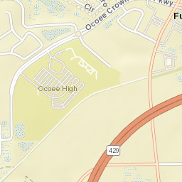 Fullers Florida Street Map