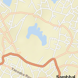 Sambhal Street Map