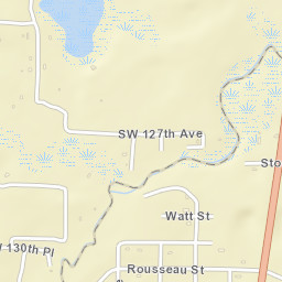 Rerdell Florida Street Map