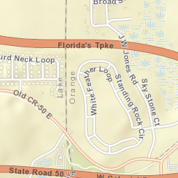 Killarney Florida Street Map
