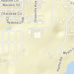 Castle Hill Florida Street Map