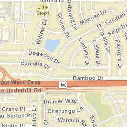 Azalea Park Florida Street Map