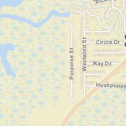 Weeki Wachee Gardens Florida Street Map