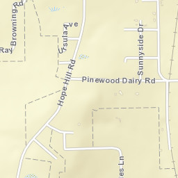 Tooke Lake Junction Florida Street Map