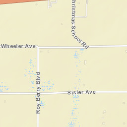 Christmas Florida Street Map