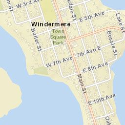 Windermere Florida Street Map