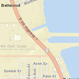 Delespine Florida Street Map