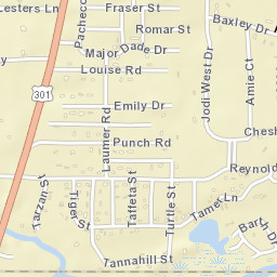 Talisman Florida Street Map