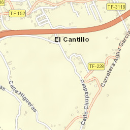 Tacoronte Street Map