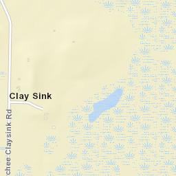 Clay Sink Florida Street Map