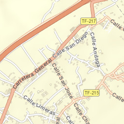 La Matanza de Acentejo Street Map