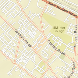 Chanduasi Street Map
