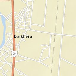 Barkhera Kalan Street Map