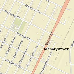 Masaryktown Florida Street Map