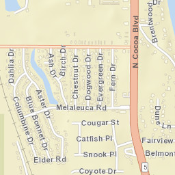 Williams Point Florida Street Map