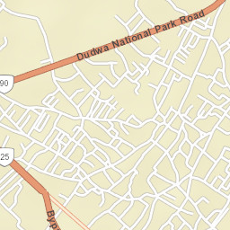 Palia Kalan Street Map