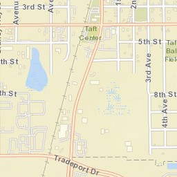Taft Florida Street Map