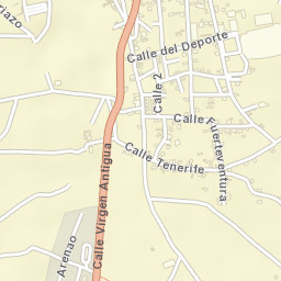 Provincia de Las Palmas Street Map