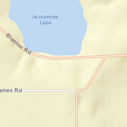 Jessamine Florida Street Map