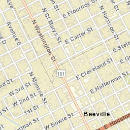 110 West Corpus Christi Street, Beeville, TX Street Map