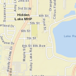 Vineland Florida Street Map