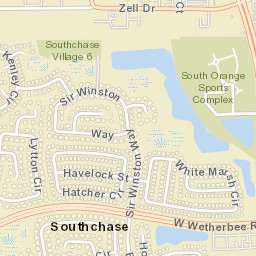 Southchase Florida Street Map