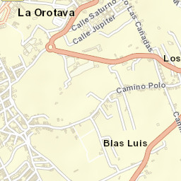La Orotava Street Map