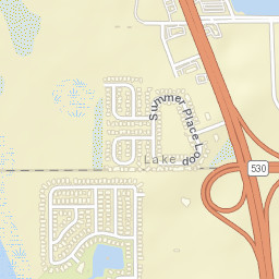Citrus Ridge Florida Street Map