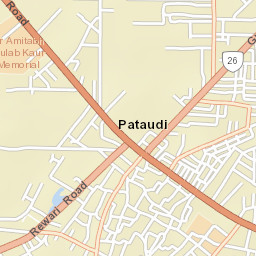 Pataudi Street Map