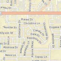 Bayonet Point Florida Street Map