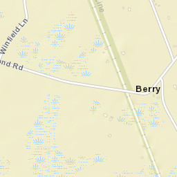 Berry Florida Street Map