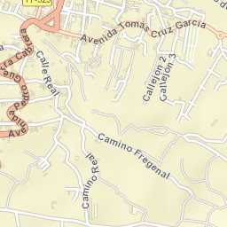 Güimar Street Map