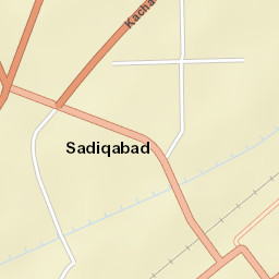 Sadiqabad Street Map
