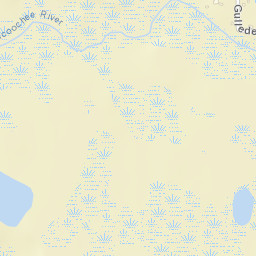 Blue Lake Florida Street Map