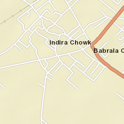 Babrala Street Map