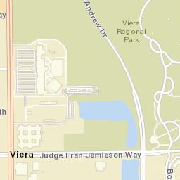 Viera Florida Street Map