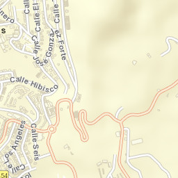 Los Gigantes Street Map