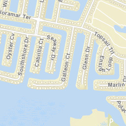 Gulf Harbors Florida Street Map